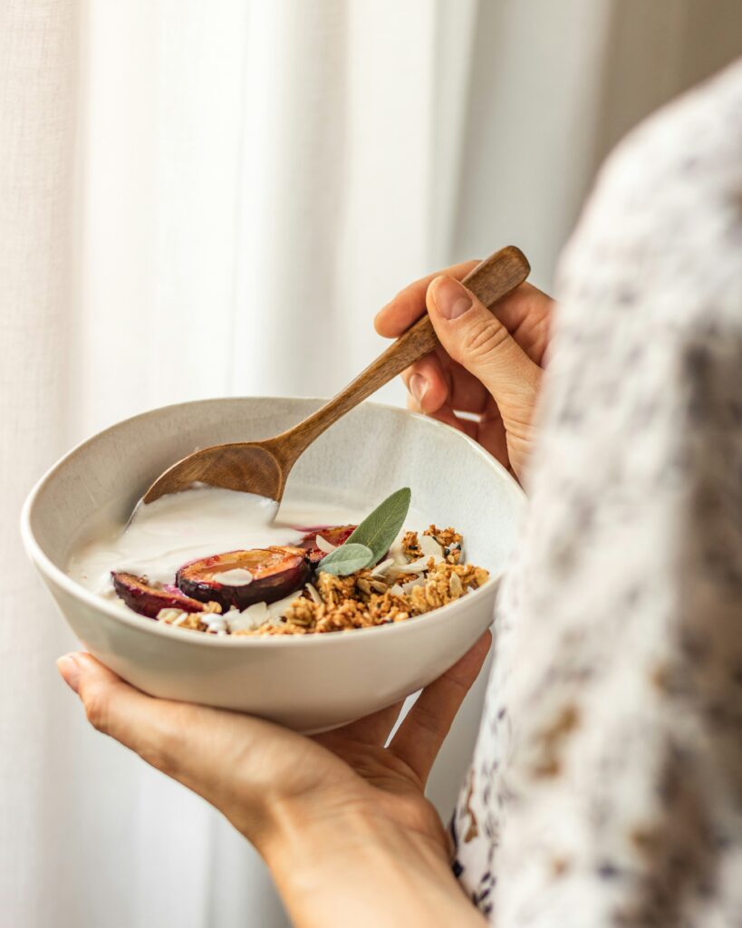 petit déj qui renforce les dents